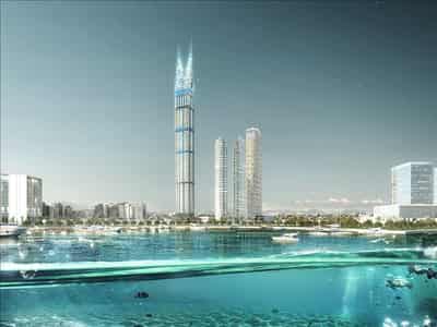 Элитная высотная резиденция Burj Binghatti Jacob с бассейном и спа-центром рядом с яхт-клубом, Business Bay, Дубай, ОАЭ