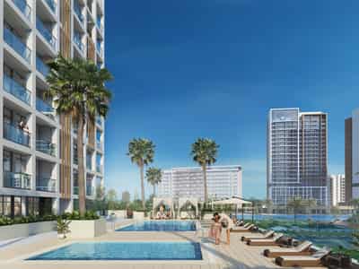 Новая резиденция Riviera IV с пляжами и садами в центре города, MBR City, Дубай, ОАЭ