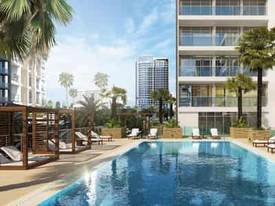 Новая резиденция Riviera IV с пляжами и садами в центре города, MBR City, Дубай, ОАЭ