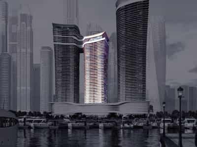 New high-rise residence Seahaven Tower B with a swimming pool and a health center, Dubai Marina, Dubai, UAE