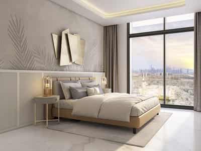 New residence Central with swimming pools and a lounge area near a highway and a metro station, Jebel Ali Village, Dubai, UAE