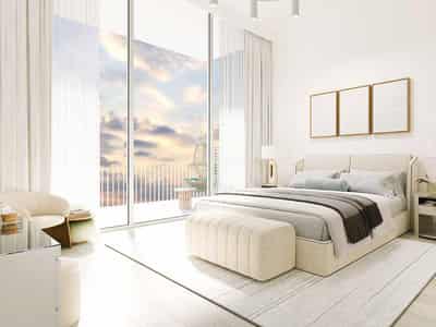 New residence Luma Park Views with swimming pools, lounge and co-working areas, JVC, Dubai, UAE