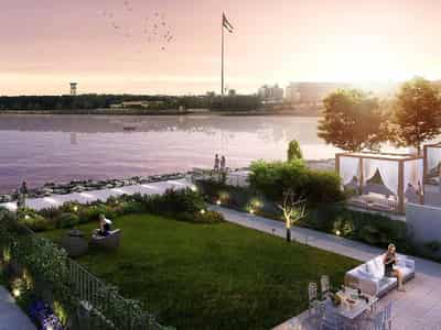 Новый комплекс таунхаусов на берегу моря Sur La Mer с собственным пляжем, Jumeirah 1, Дубай, ОАЭ