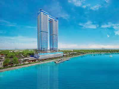 Новая высотная резиденция Oceanz с бассейном, спа-центром и бизнес-центром, Maritime City, Дубай, ОАЭ