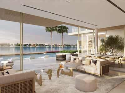Новый комплекс вилл у воды с бассейном и видом на море Coral villas, Palm Jebel Ali, Дубай, ОАЭ