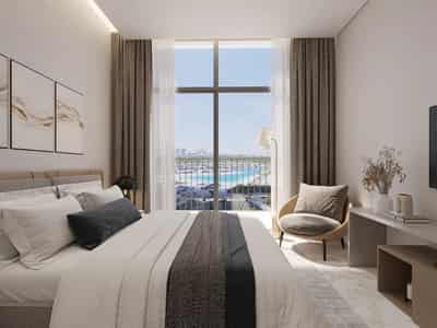 Luxury apartments overlooking the lagoons and city centre, close to the beach, Nad Al Sheba 1, Dubai, UAE