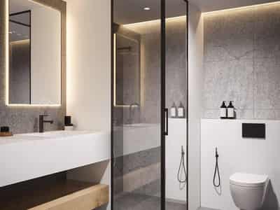 Новая резиденция Hillside Residences с бассейнами и садами недалеко от Дубай Марина, Jebel Ali Village, Дубай, ОАЭ