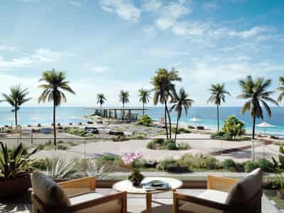 New residence Rixos Beach Residence with swimming pools and gardens at 50 meters from the beach, Dubai Islands, Dubai, UAE