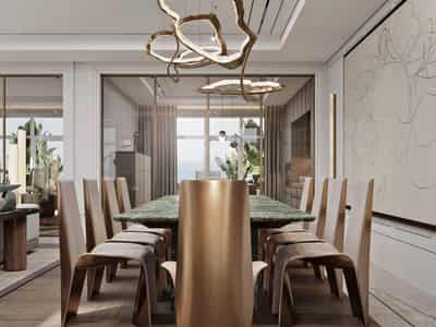 Новая элитная резиденция Raffles apartments со спа-центром и пляжным клубом, Palm Jumeirah, Дубай, ОАЭ