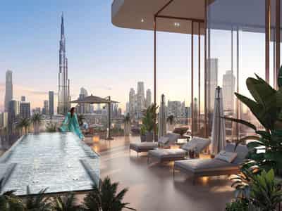 Новая резиденция Ritz Carlton Residences с бассейном и бизнес-центром рядом с Дубай Молл и Бурдж Халифа, Business Bay, Дубай, ОАЭ