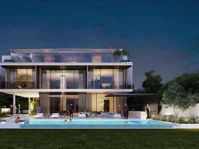 New complex of villas with swimming pools and spa areas, Utopia, Damac Hills, UAE