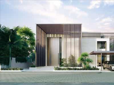 Новый комплекс вилл с бассейном и спа-зоной Utopia, Damac Hills, Дубай, ОАЭ
