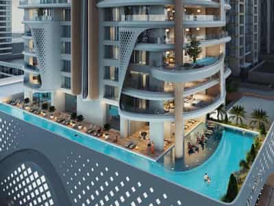 Spacious apartments and residences with private pools, views of the harbour, yacht club, islands and golf course, Dubai Marina, Dubai, UAE