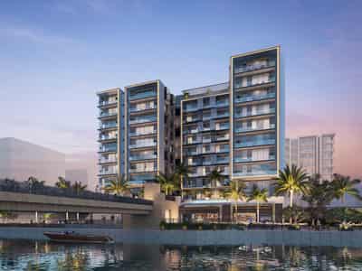New Art Bay Residence with swimming pools and picturesque views, Al Jaddaf, Dubai, UAE