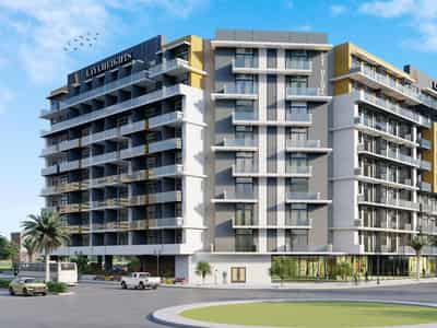 395 new flats in residential complex Laya Heights in Dubai Studio City
