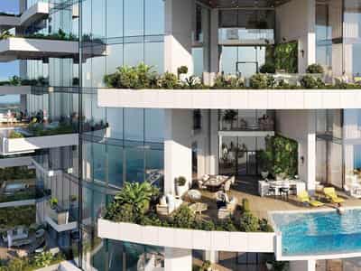 485 new flats in residential complex Cavalli Tower in Dubai Marina