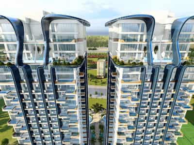 500 new flats in residential complex Waves 2 in Dubai