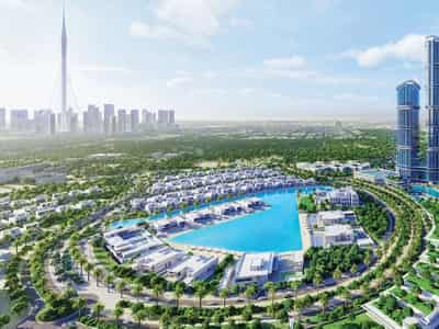 600 new flats in residential complex 310 Riverside Crescent in Nad Al Sheba 1
