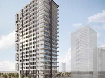 New W1NNER Residence with swimming pools, gardens and lounge areas, JVC, Dubai, UAE