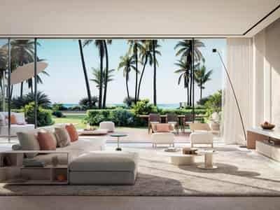 New beachfront Rixos Beach Residences — Phase 2 with swimming pools, Dubai Islands, Dubai, UAE