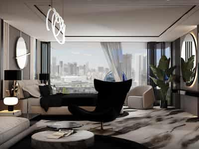Новый комплекс обслуживаемых апартаментов Sky Suites с бассейнами, спа и рестораном, JVC, Дубай, ОАЭ