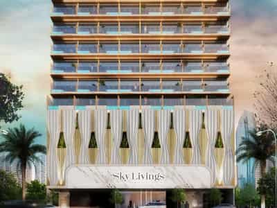 Новая резиденция Sky Living с бассейном и тренажерным залом, JVC, Дубай, ОАЭ