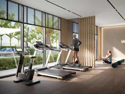 New residence LUM1NAR with swimming pools close to the beach and Dubai Marina, JVT, Dubai, UAE
