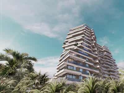 Новая резиденция Trinity с бассейном и аквапарком, Arjan-Dubailand, Дубай, ОАЭ