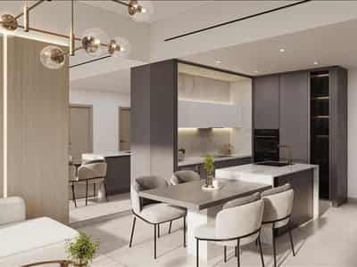 Новый комплекс меблированных апартаментов Fairway Residences с бассейнами и видами на поле для гольфа, Dubai Sports City, Дубай, ОАЭ