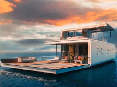 1 new villa in residential complex Floating Residences in Dubai