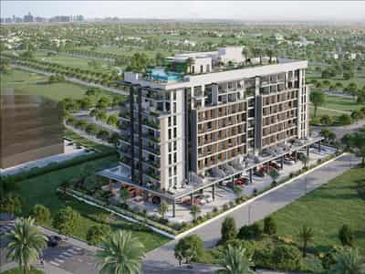 New Ghaff Land Residence with a swimming pool close to the airport, Dubai Studio City, Dubai, UAE