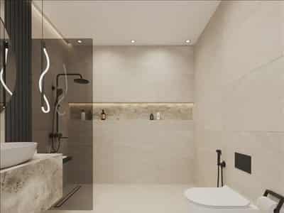 Новая резиденция Ocean Pearl с бассейнами рядом с каналом и Дубай-Крик, Dubai Islands, Дубай, ОАЭ