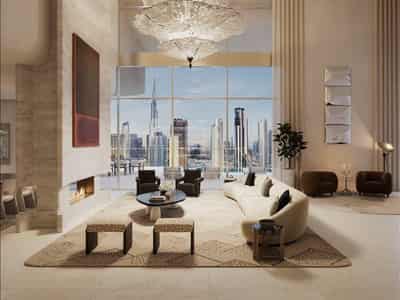 Апартаменты в новой резиденции Regent Residences Dubai Sankari Place с бассейнами, спа и 5-звёздочным обслуживанием, Business Bay, Дубай