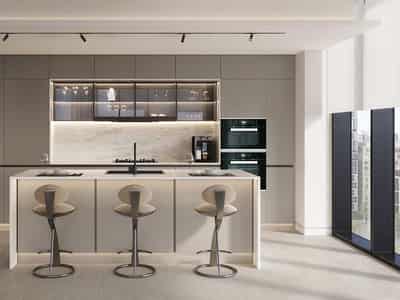 Apartments in the new high-rise Parkway residence with swimming pools 5 minutes from Burj Khalifa in the Meydan Horizon area, Dubai