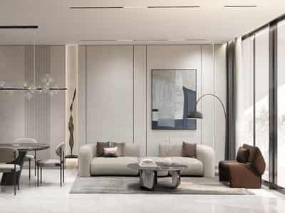 Новый комплекс апартаментов с собственными бассейнами Rome рядом с Downtown, Meydan District 11, Дубай, ОАЭ