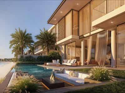 Новый комплекс Beach Villas с прямым выходом на пляж и водными спортивными объектами, Palm Jebel Ali, Дубай, ОАЭ