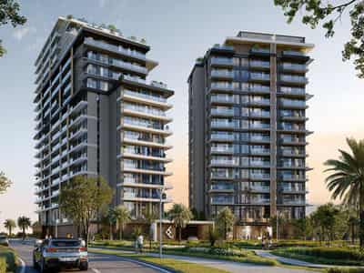 Новая резиденция Hillgate с бассейнами и детскими площадками, Dubai Silicon Oasis, ОАЭ