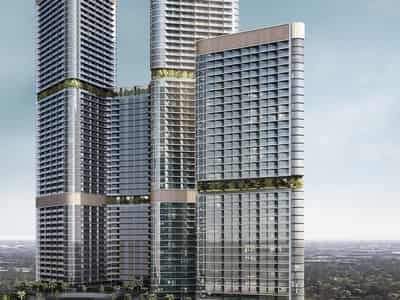 New residence Skyvue Volair with a swimming pool and a spa close to Downtown Dubai and the international airport, Sobha Hartland II, Dubai