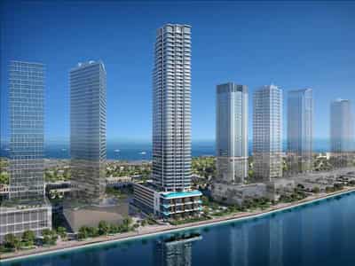 Новый жилой комплекс у воды LIV Maritime с бассейнами и панорамными видами, Dubai Maritime City, Дубай, ОАЭ