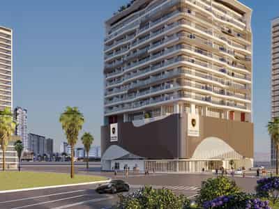 Новый комплекс Lucky Oasis Residence с бассейном-пляжем, клубом и мини-гольфом, JVC, Дубай, ОАЭ
