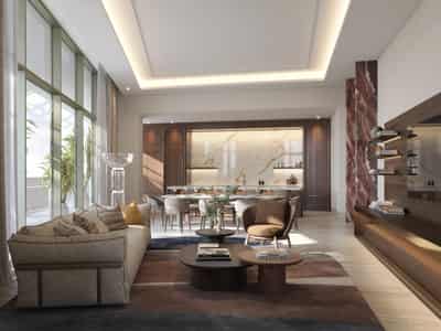 New Four Seasons Residence with swimming pools and a wellness center, DIFC, Dubai, UAE