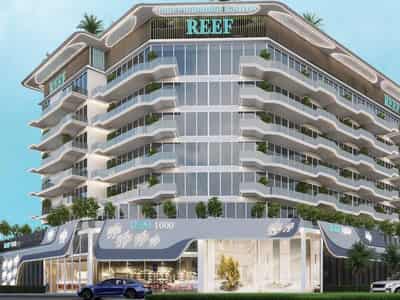 Townhouse in new Reef 1000 Residence with underground gardens, sitting areas and a co-working area, Dubailand, Dubai, UAE