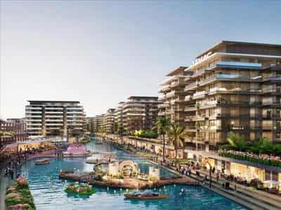 Новый жилой комплекс Damac Riverside Views с рестораном и спа-центром на воде, Dubailand, Дубай, ОАЭ