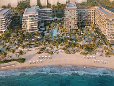 High-quality penthouses in new waterfront Ellington Cove Residence with a direct access to the beach and a yacht club, Dubai Islands, Dubai