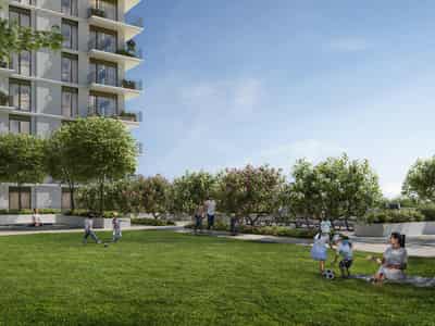 New Golf Dale Residence with a golf course, swimming pools, and a clubhouse, Emaar South, Dubai, UAE