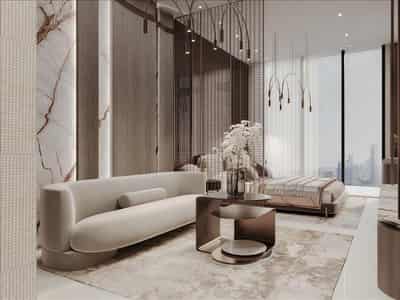 New Laya Courtyard Residence with swimming pool and a roof-top lounge area close to the golf club, Dubai Studio City, Dubai, UAE