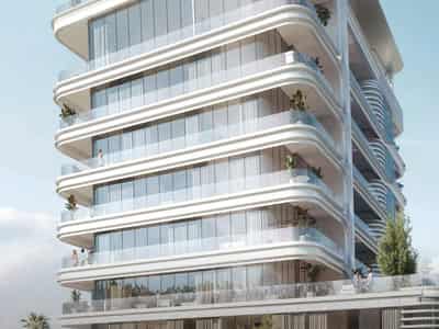 Magnificent Volna residential complex on the canal in Jaddaf Waterfront area, Dubai, UAE