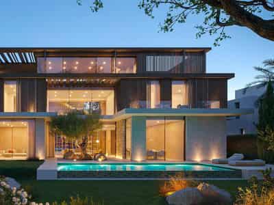 Новый комплекс Acres Estates Villas с лагунами, зонами отдыха и клубными домами, Dubailand, Дубай, ОАЭ