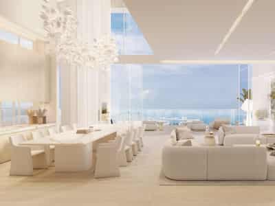 Duplex penthouses in the new The Chedi Private Residences with a swimming pool, restaurants and services, Al Barsha, Dubai, UAE
