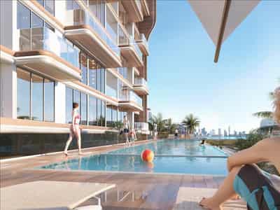 Новый жилой комплекс Bonds Avenue Residences с бассейнами, мини-гольфом и садами, Dubai Islands, Дубай, ОАЭ